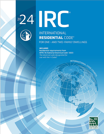2024 International Residential Code (IRC)  Cover