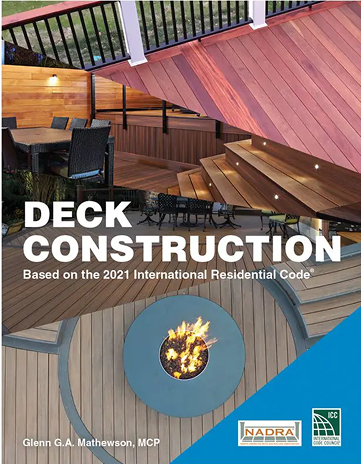 Deck Construction Based on the 2021 International Residential Code Cover